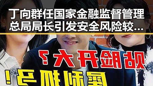 丁向群任国家金融监督管理总局局长引发安全风险较高提醒促使公众关注